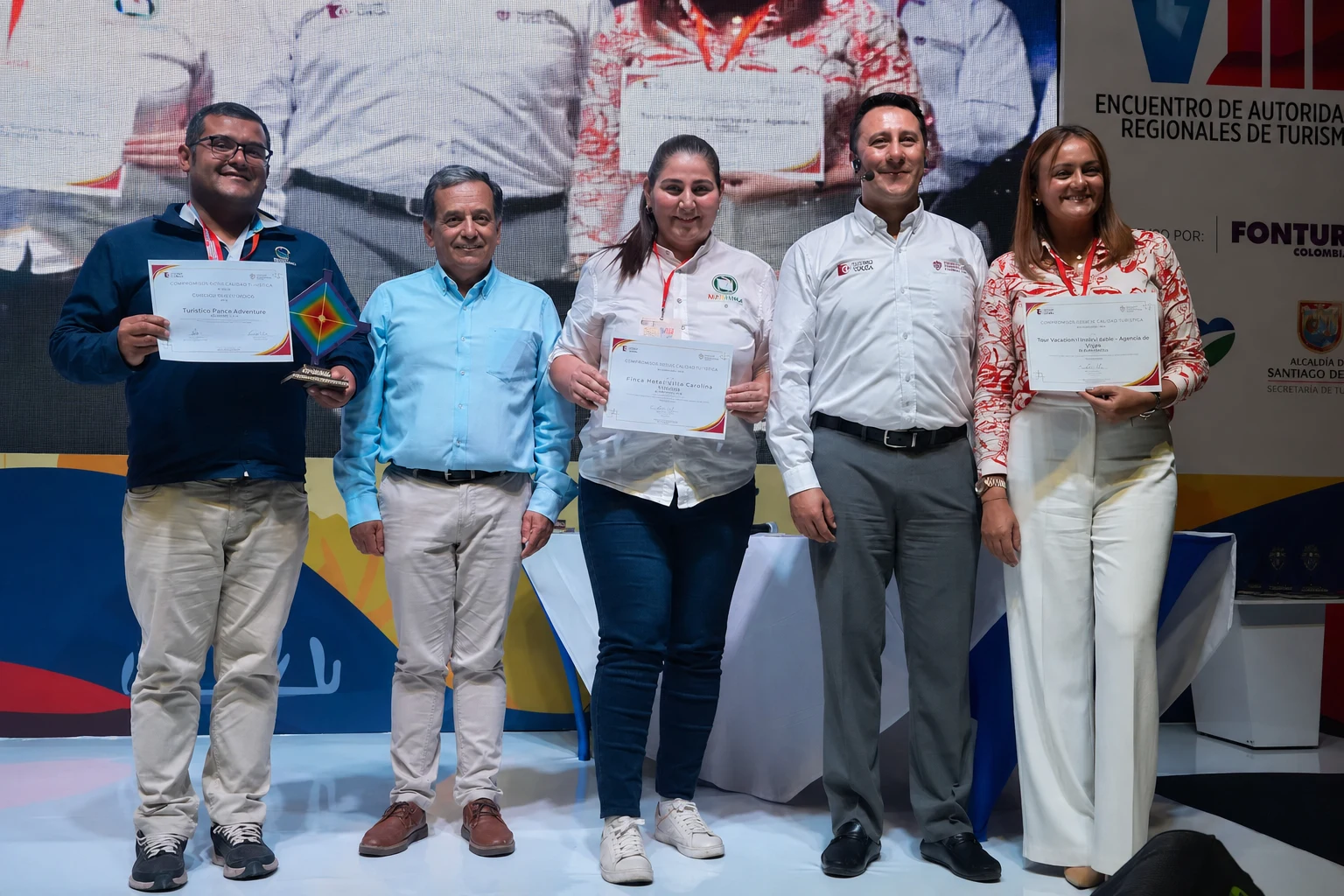 Ceremonia de entrega de la Medalla al Mérito Turístico